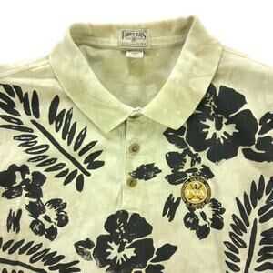 Mens fairway blues pga polo Shirt Size L Large Hawaiian Golf